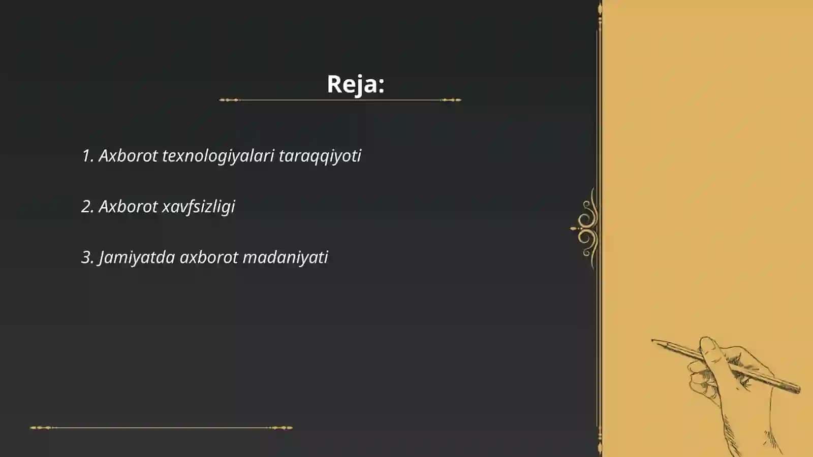 Axborot va jamiyat 2