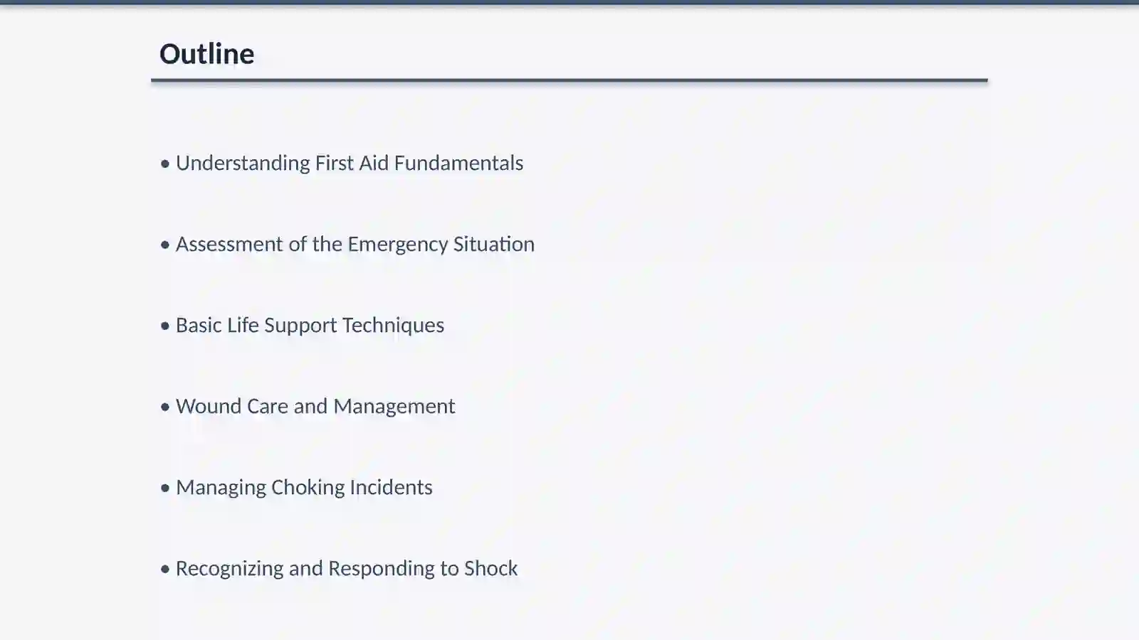 Research and Present Common First Aid Procedures 2