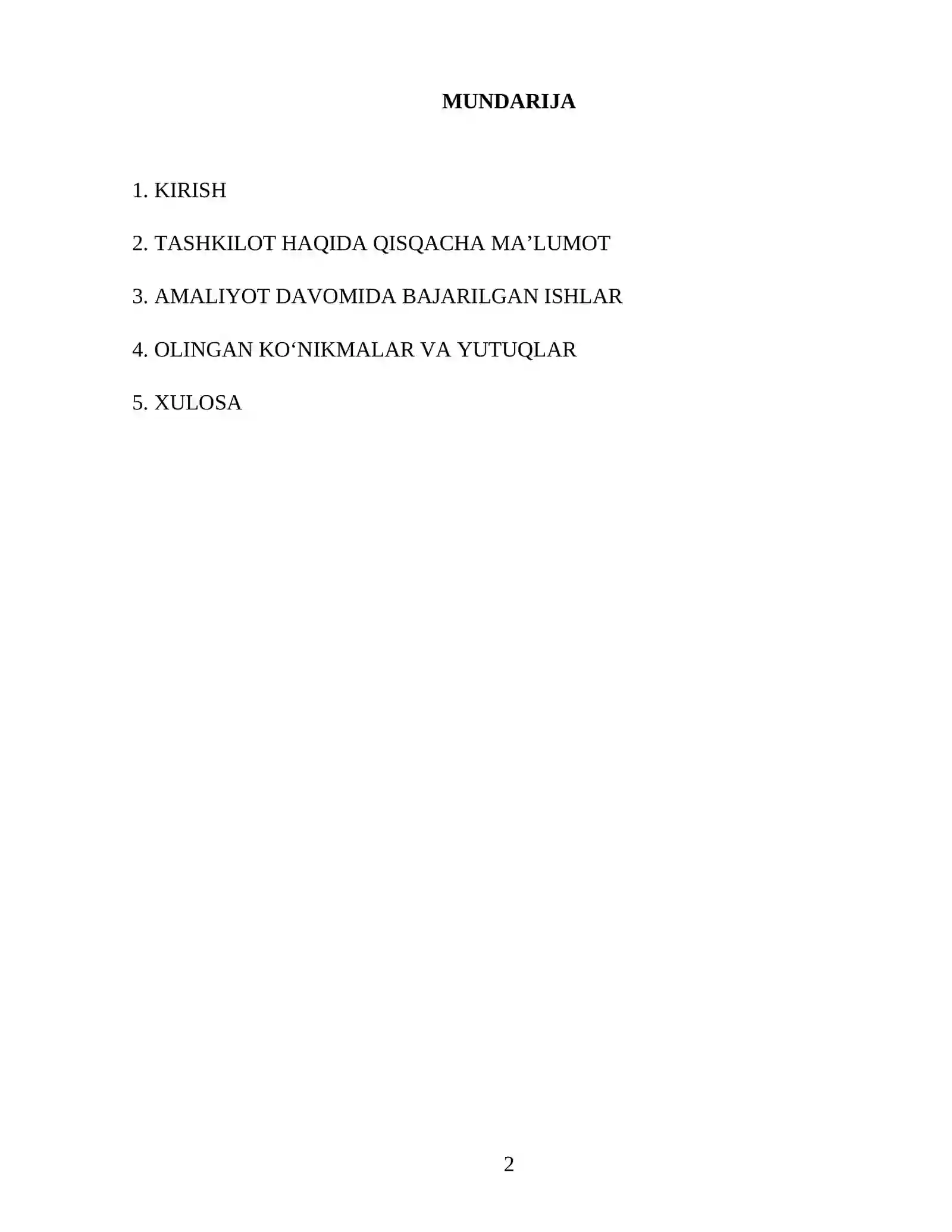 "IDEAL GOOD BARAKA" MCHJ 2