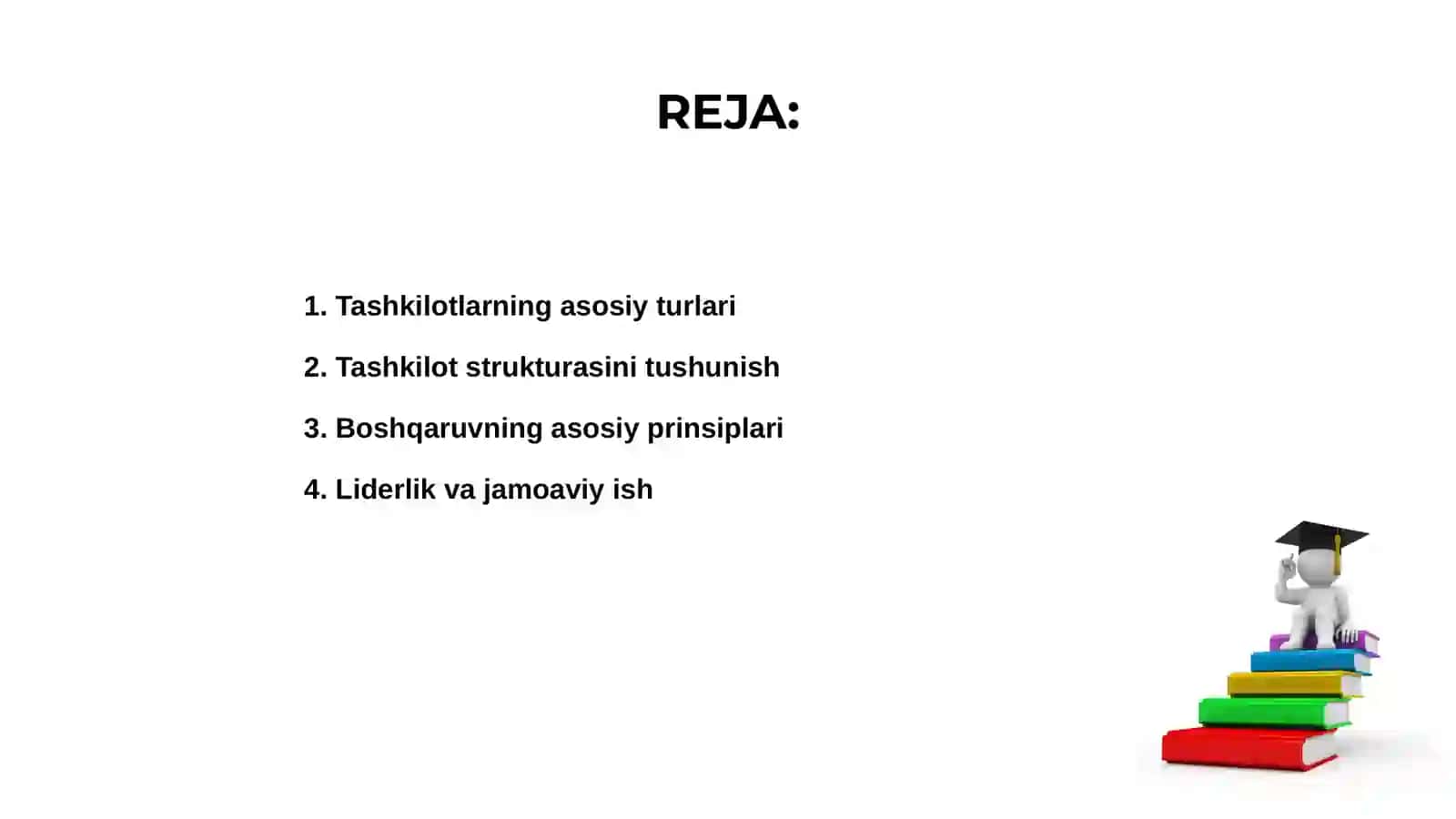 Tashkilotlar va ularni boshqarish 2