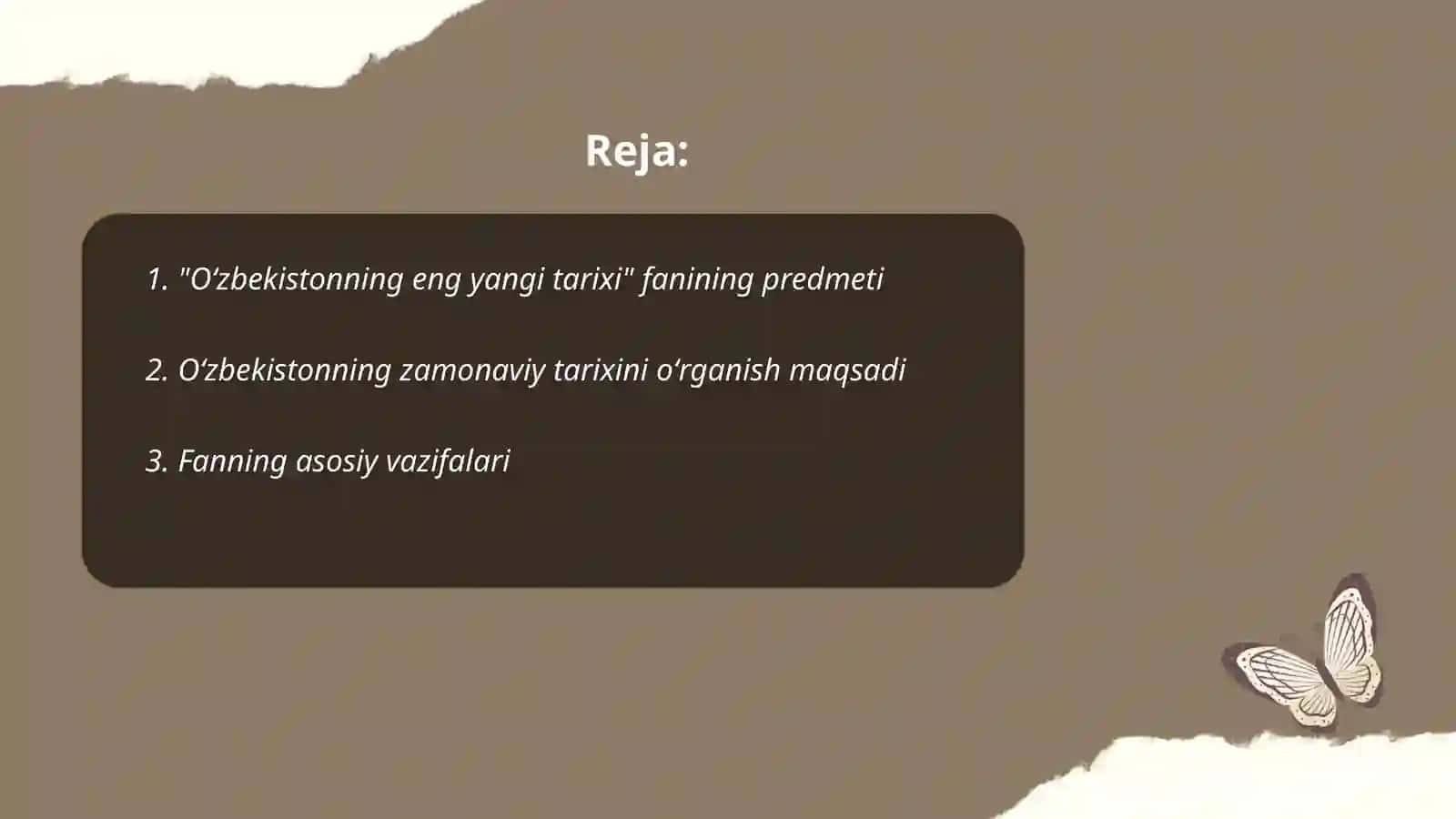 Oʻzbekistonning eng yangi tarixi 2