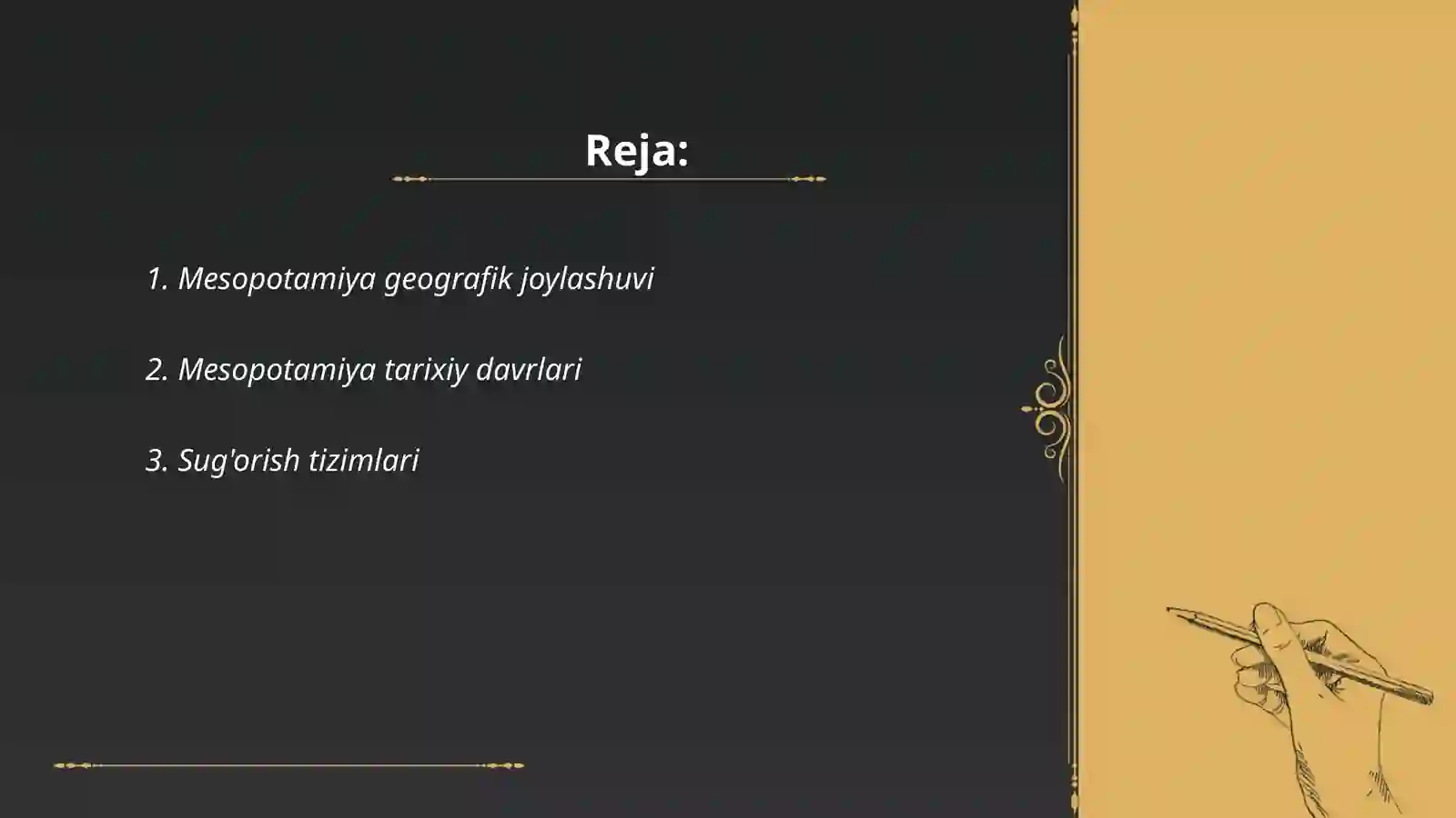 Mesopatamiya madaniyati 2