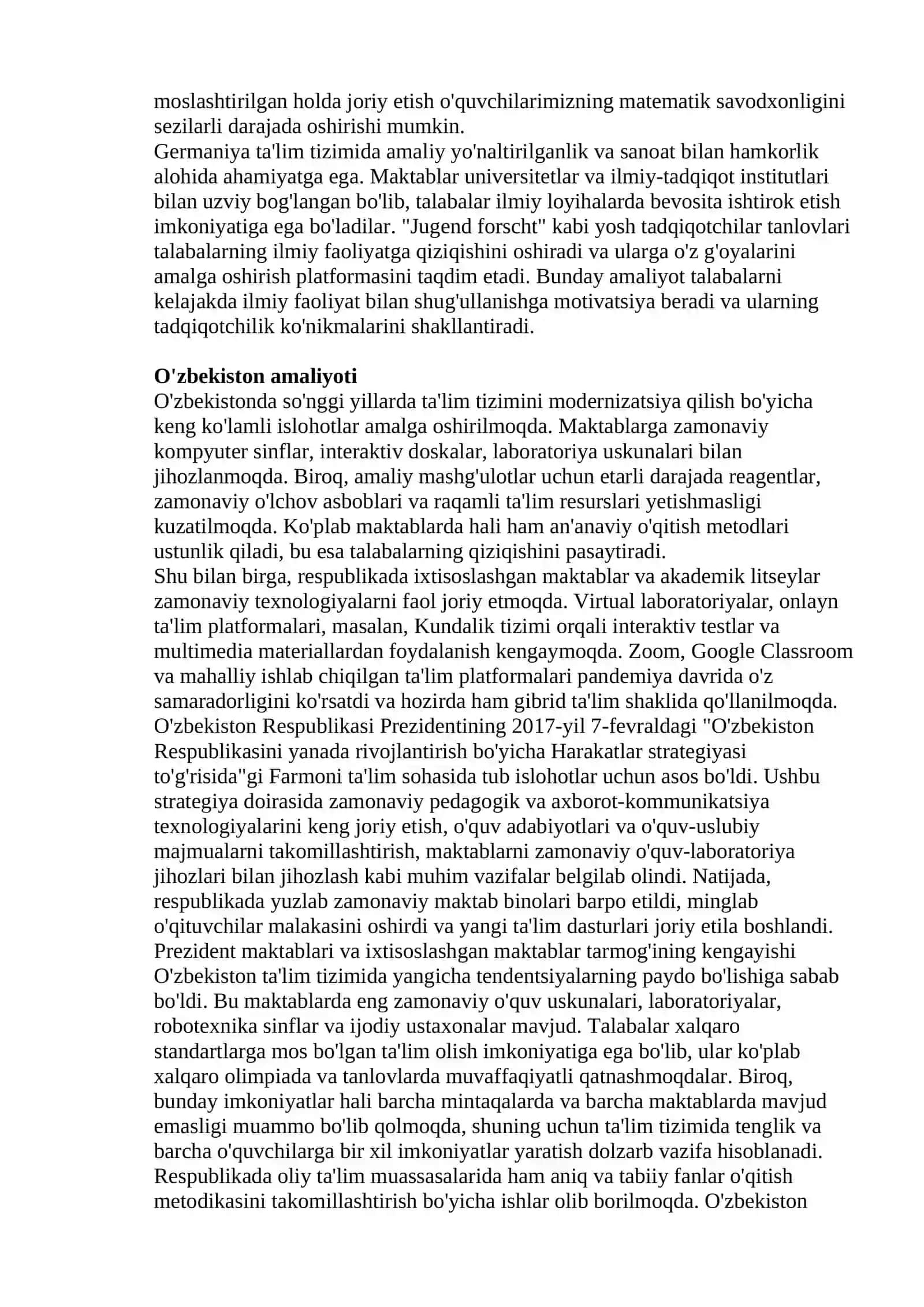 Ta'lim Vositalari va Ulardan Foydalanish Metodikasi 2