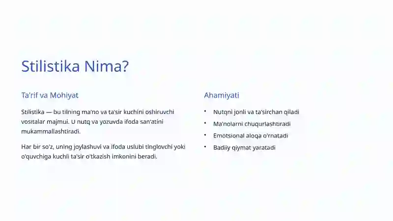 Stilistik Vositalar 2