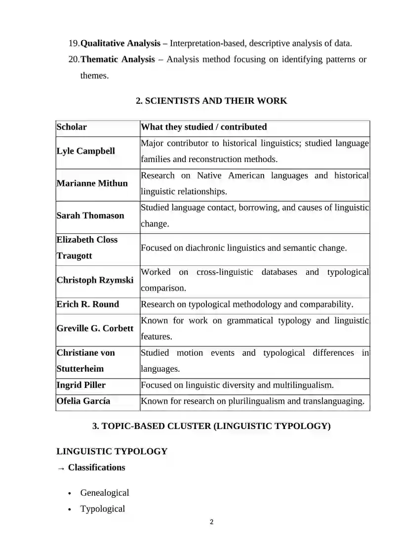 CONCEPTION ABOUT LINGUISTIC TYPOLOGY AND ITS CLASSIFICATION 2