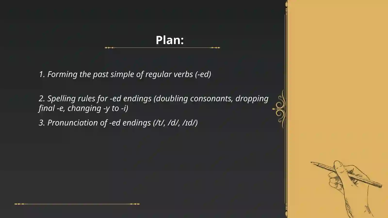 Past simple 2