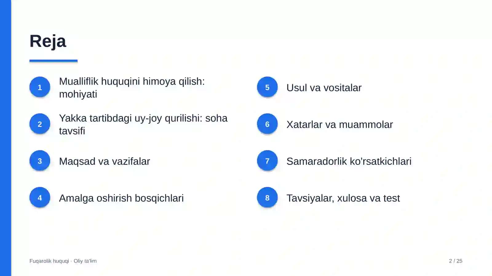 yakka tartibdagi uy joy qurilishida mualliflik huquqini himoya qilish 7173 2
