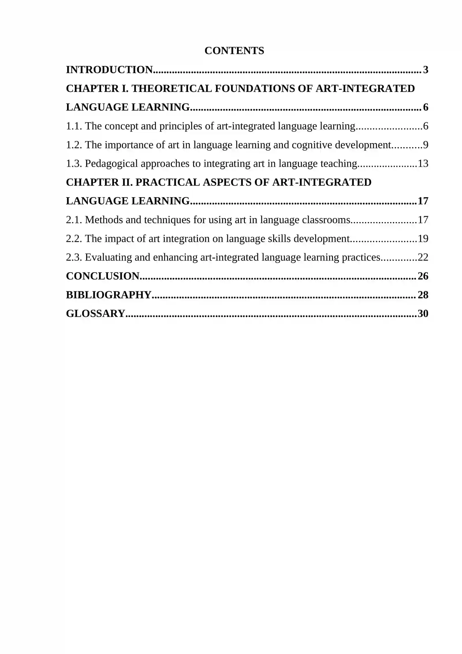 Course Paper on Art-integrated Language Learning 2