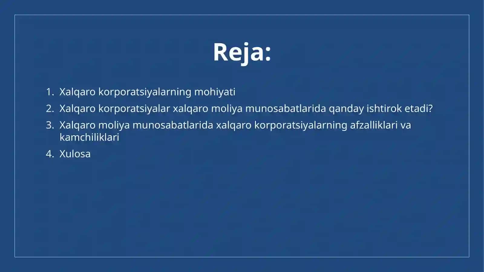 Xalqarokorporatsiyalar mohiyati 2