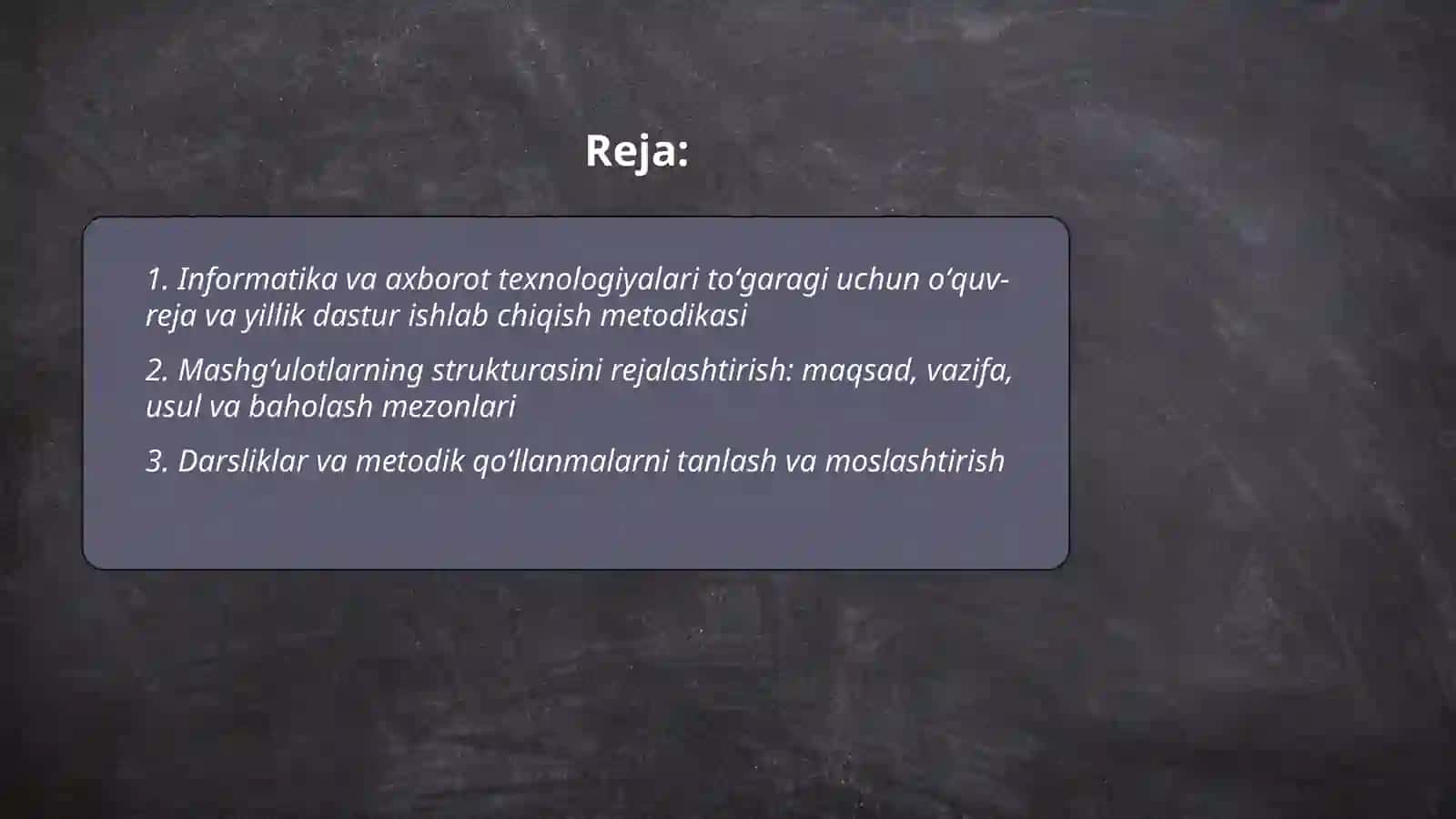 Informatika va axborot texnologiyalari fanidan toʻgaraklarni tashkil etish metodikasi 2