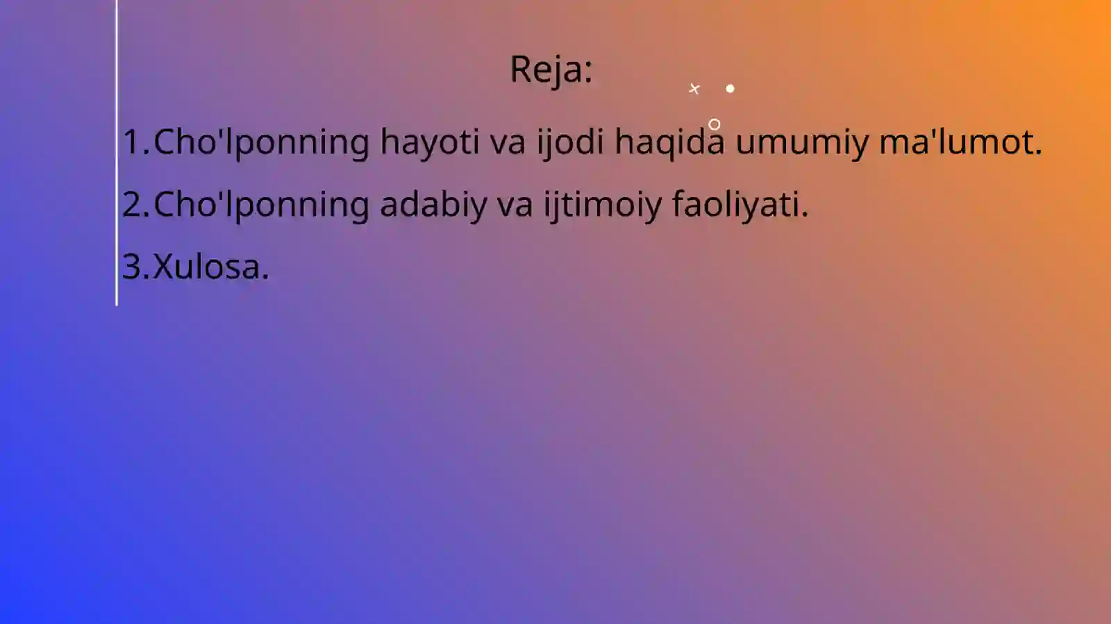 Abdulhamid Cho’lpon hayoti va ijodi 2