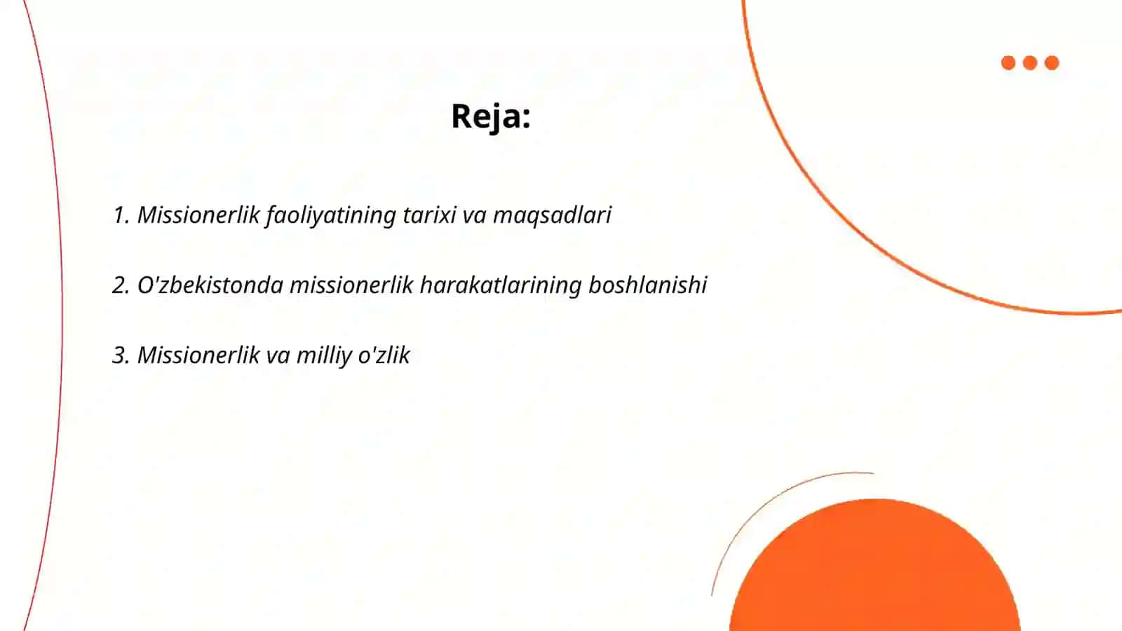 O'zbekistonda targ'ib etilgan missionerlik harakatlari va ularning oqibatlari 2