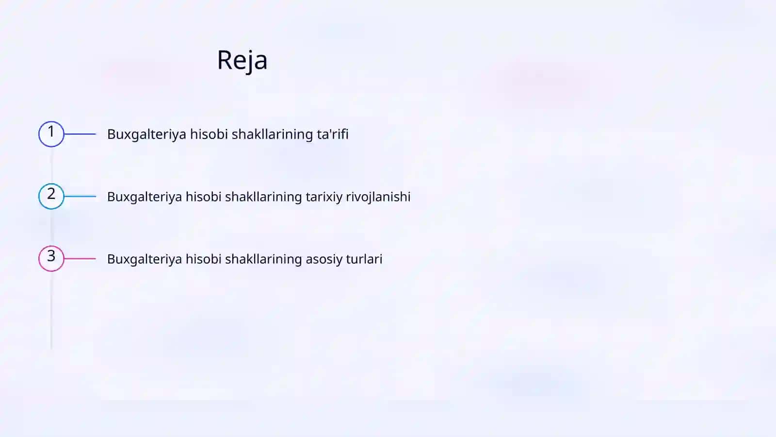 Buxgalteriya hisobi shakllari, ularning mohiyati va tarixiy rivojlanishi 2