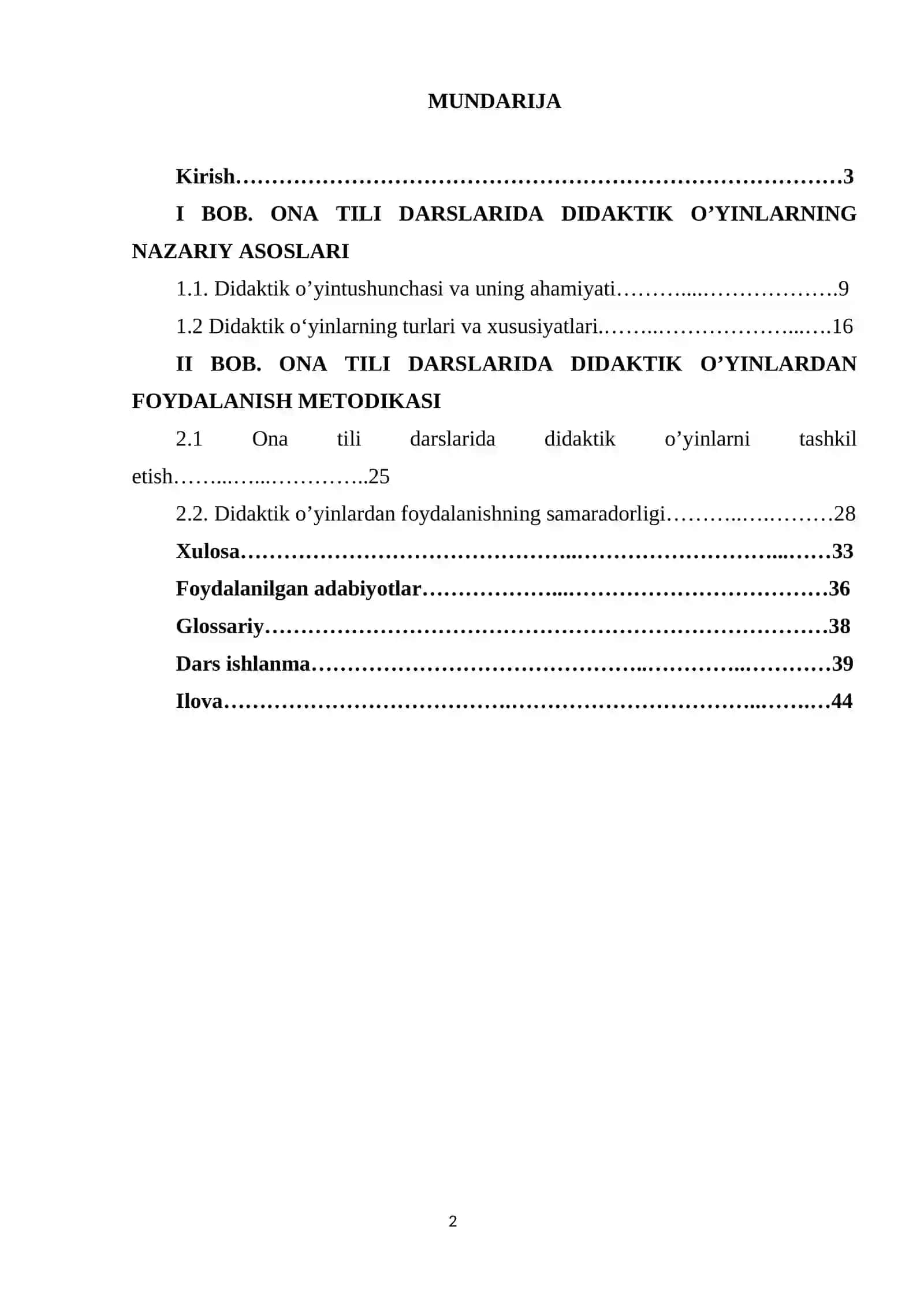 Ona tili darslarida didaktik o‘yinlardan foydalanish 2