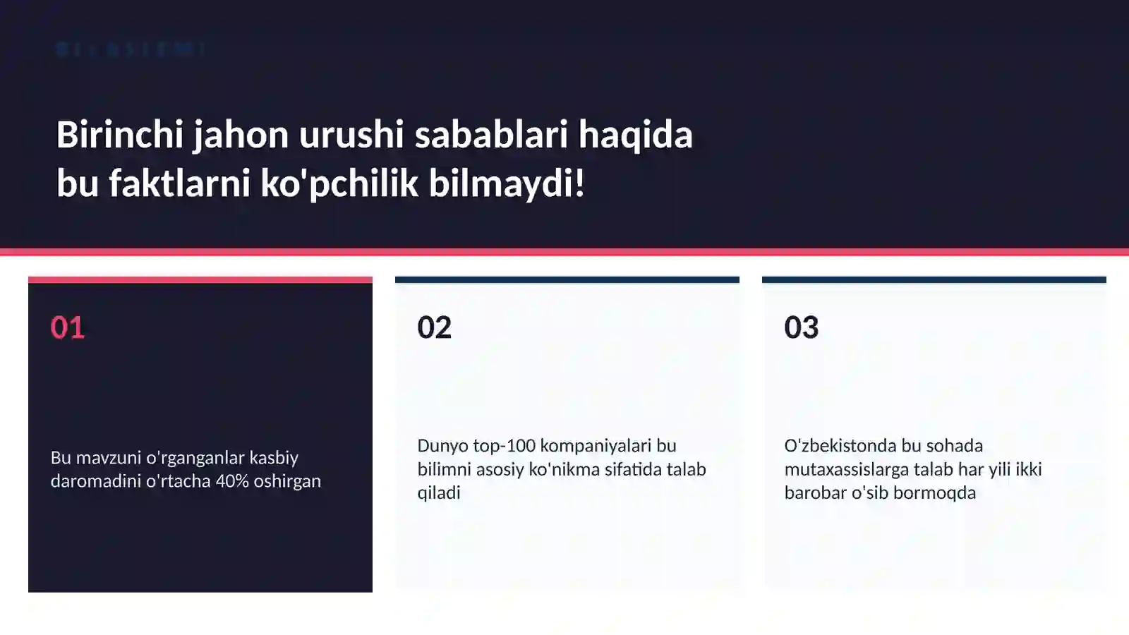 Birinchi jahon urushi sabablari 2