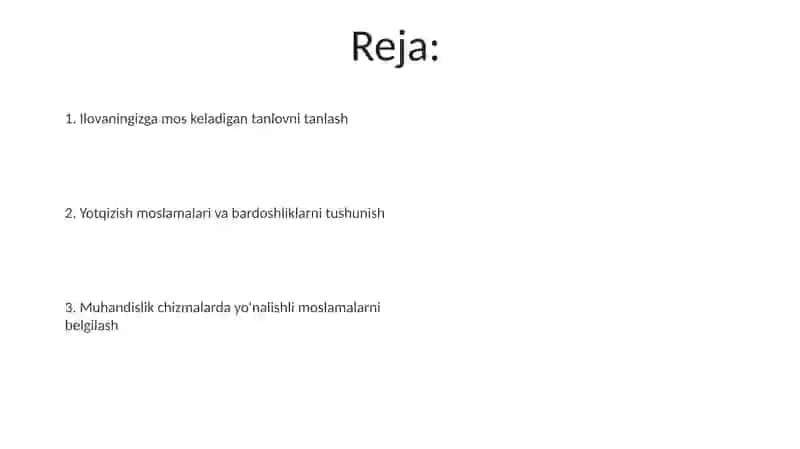 G'ildirash podshipniklarining o'tqazishlarini hisoblash va tanlash 2