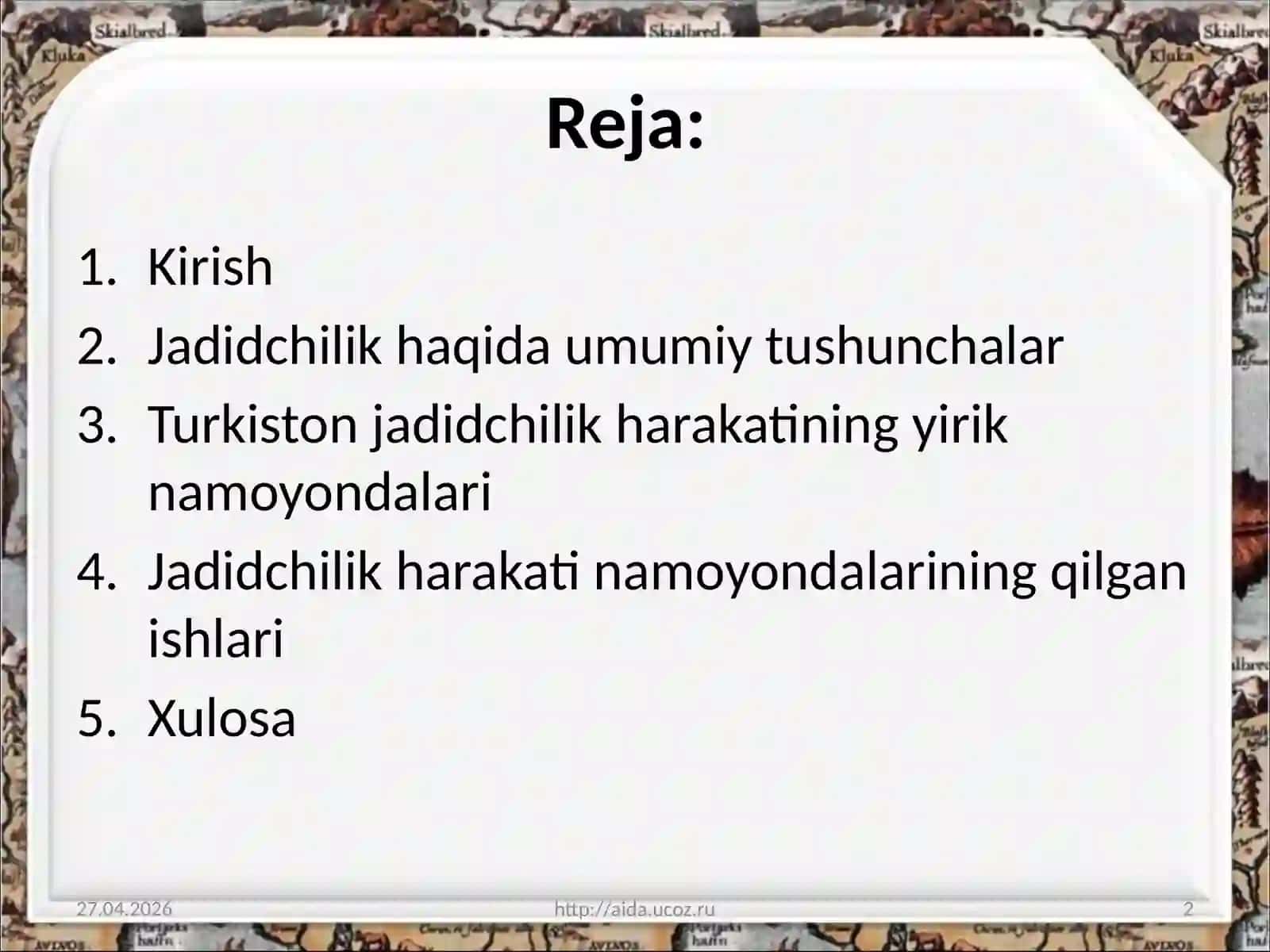 Jadidchilik 2