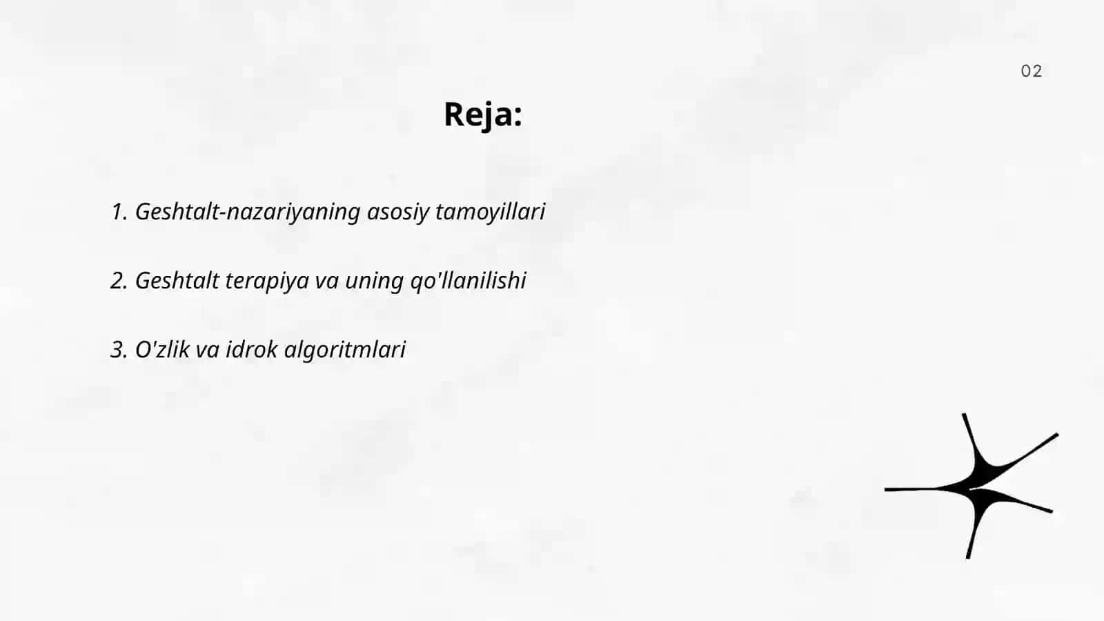 Geshtalt-nazariya va konsultatsiya 2