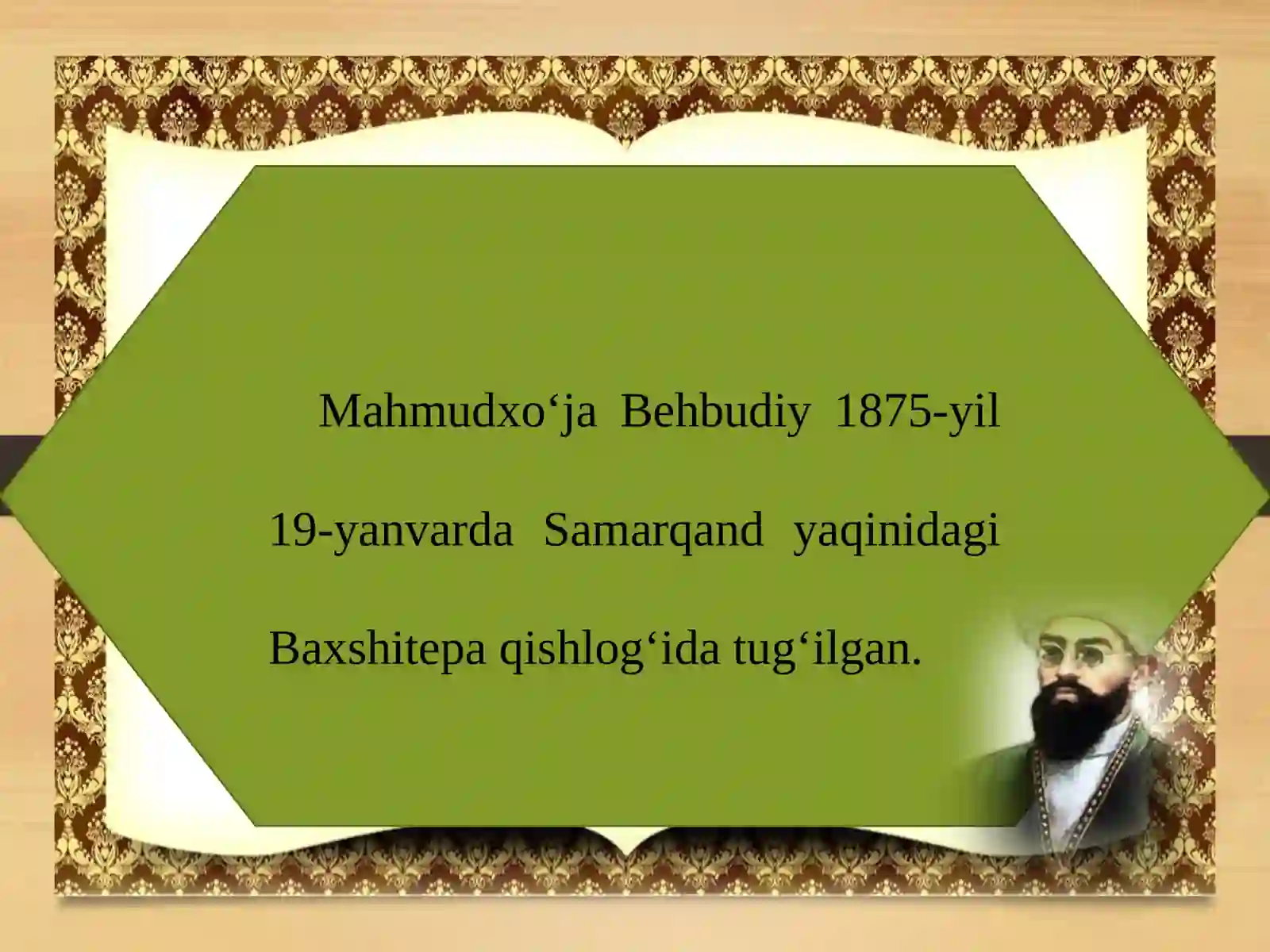 MAHMUDXO‘JA BEHBUDIY 2