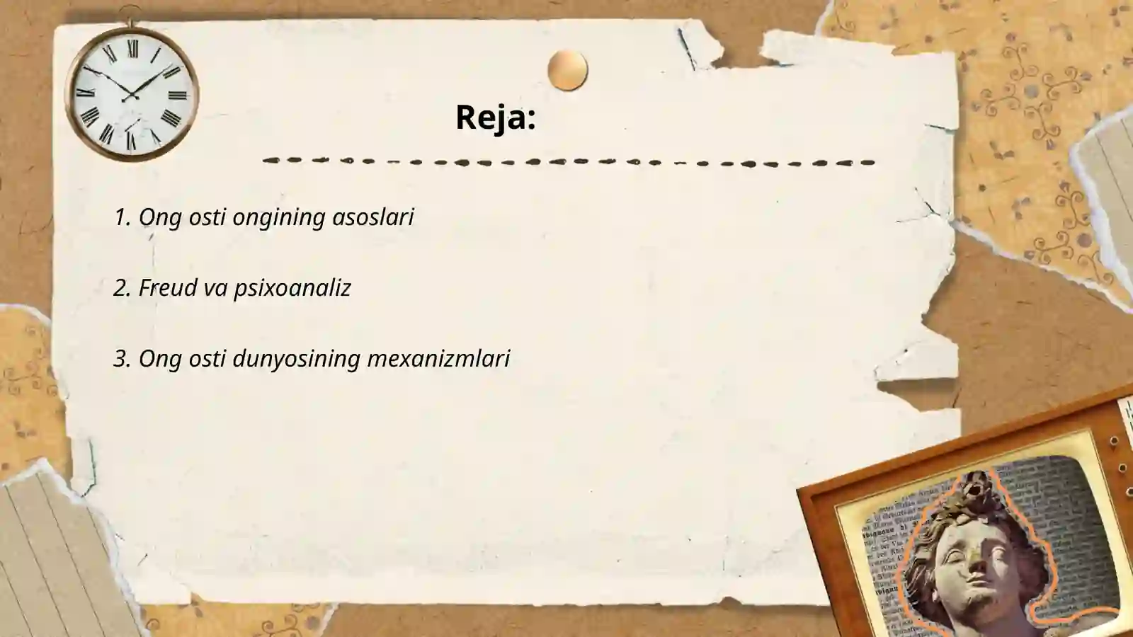 Umumiy psixologiyadan Ong osti dunyosi 2