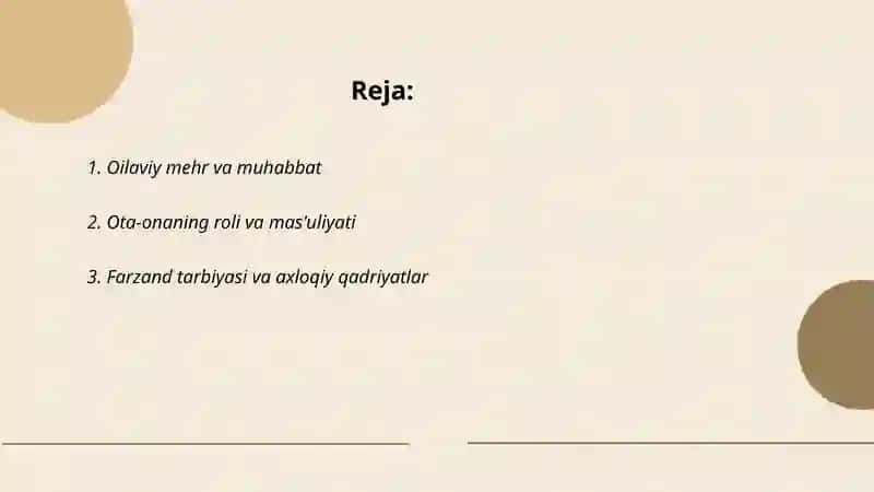 Oilaviy mehr va muhabbat 2