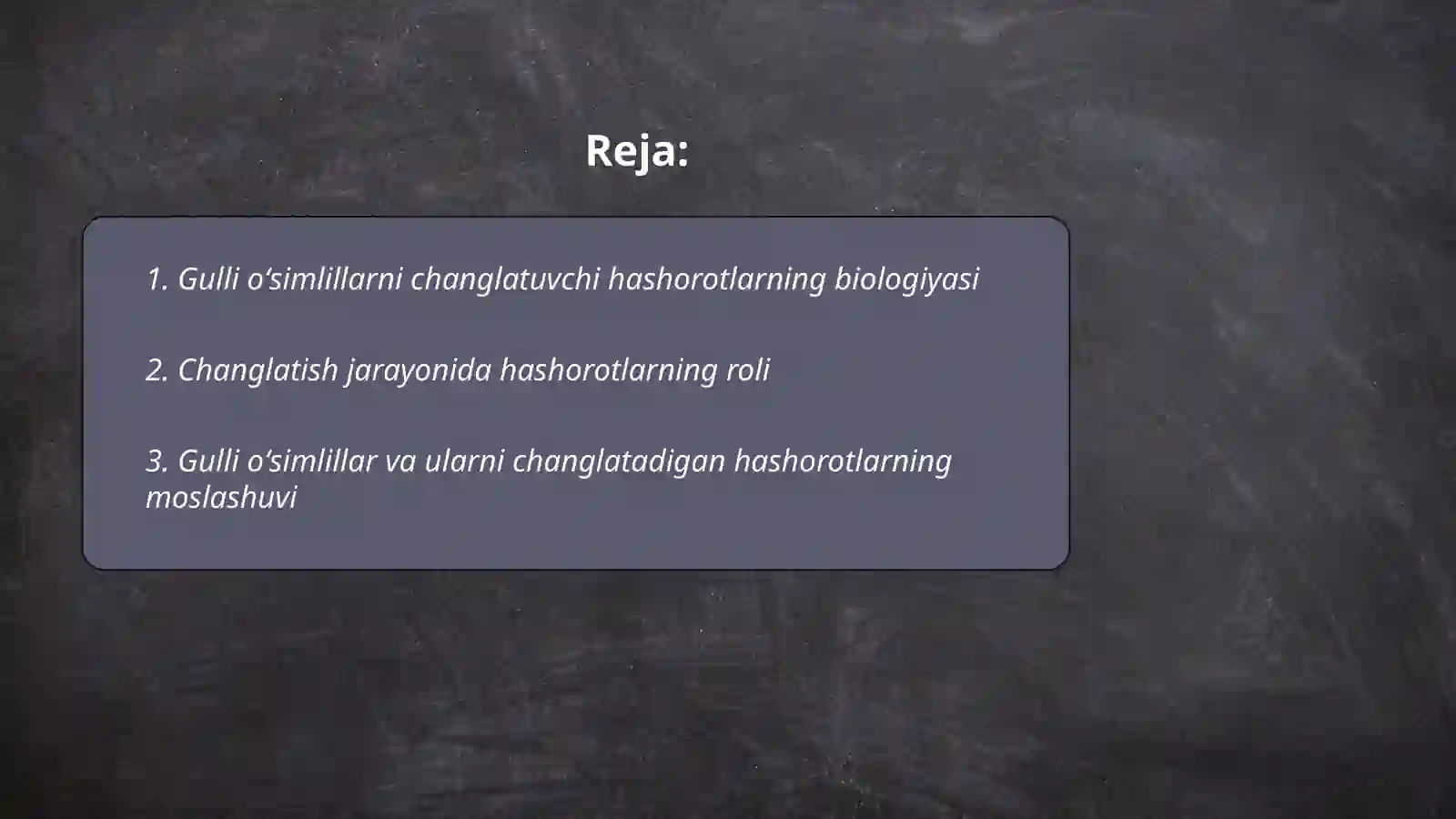 Gulli oʻsimlillarni changlatuvchi hashorotlar 2