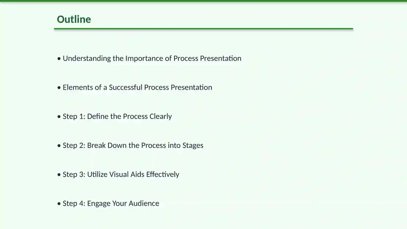 Mastering the Art of Process Presentation 2