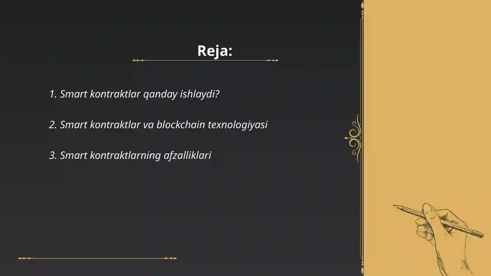 Smart kontraktlar 2