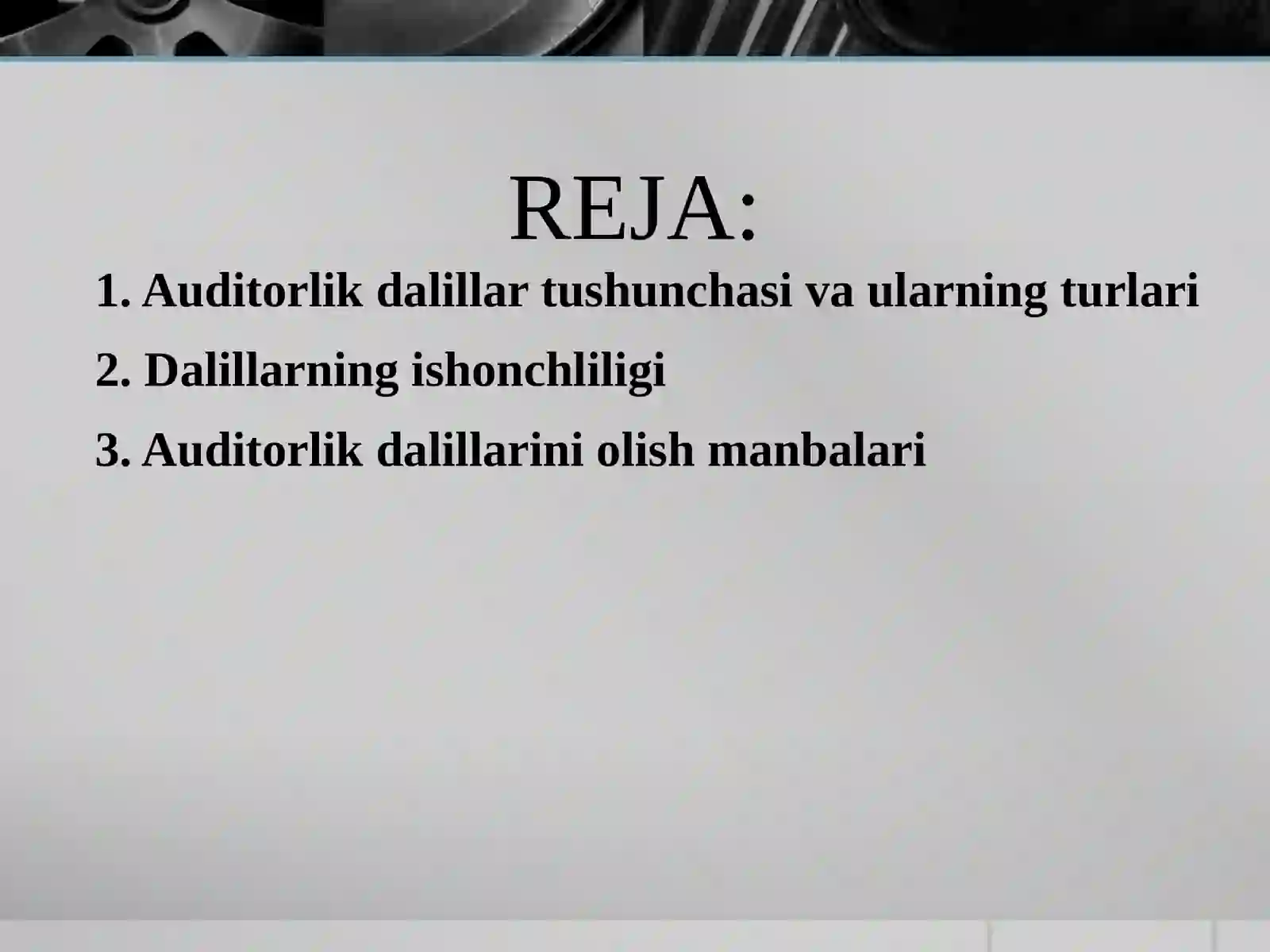 AUDITORLIK DALILLAR 2