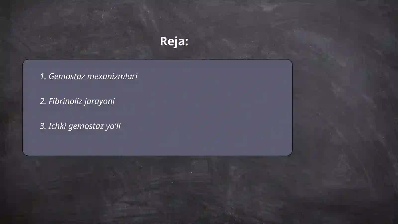 Gemostaz.Fibrinoliz 2