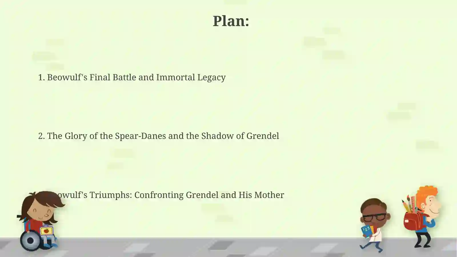 Epic poem Beowulf 2