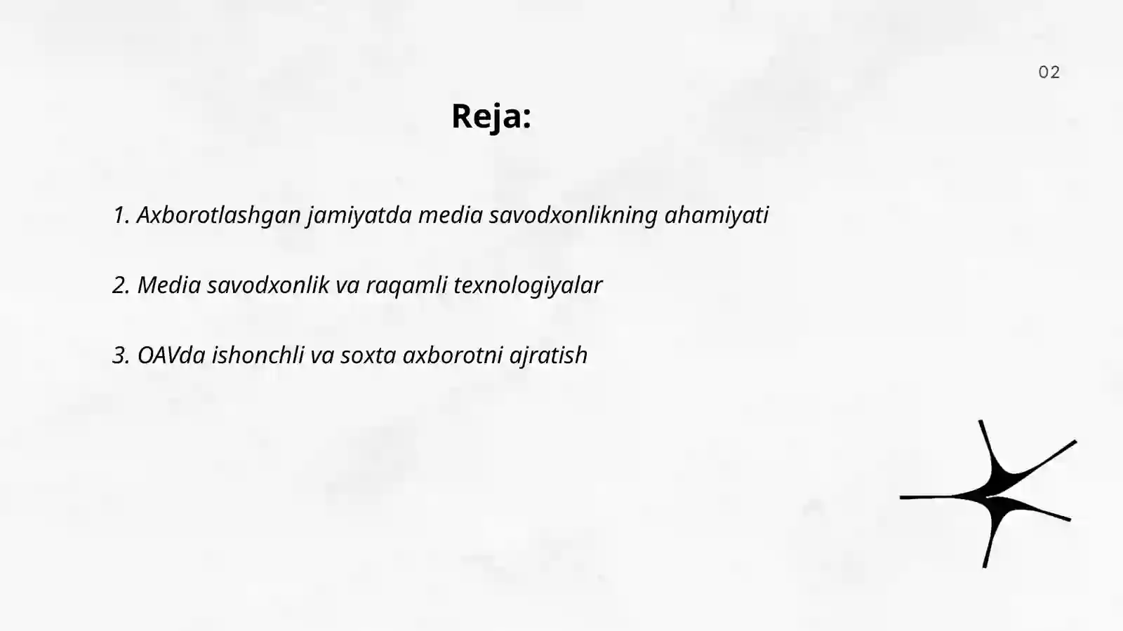Axborotlashgan jamiyatda media savodxonlikni rivojlantirish 2