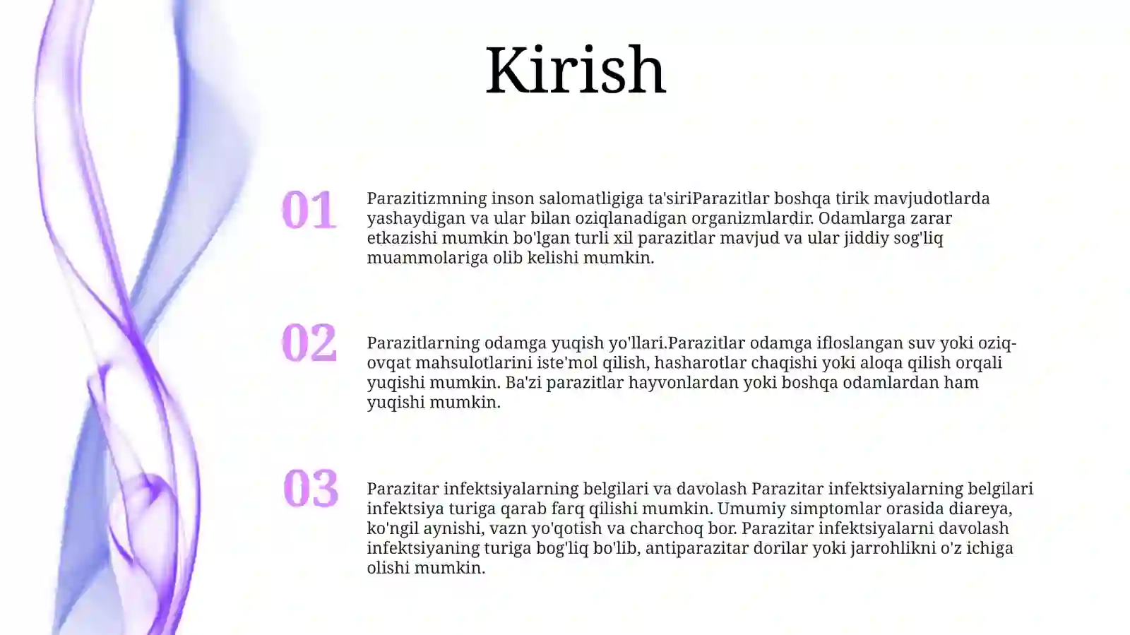 Zang Kasaligini ParazitHayotKechirishi 2