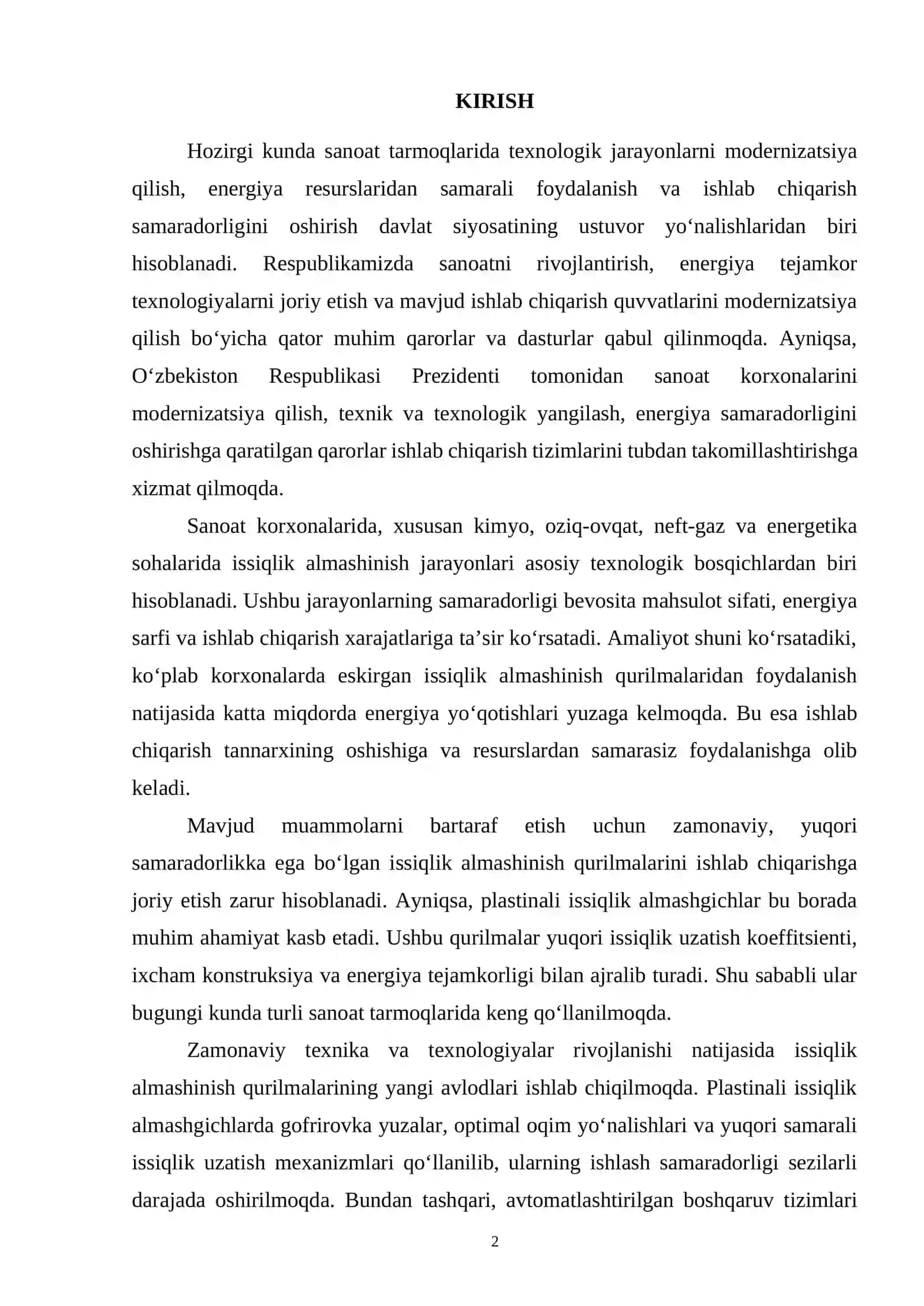PLASTINALI ISSIQLIK ALMASHINISH QURILMASI 2