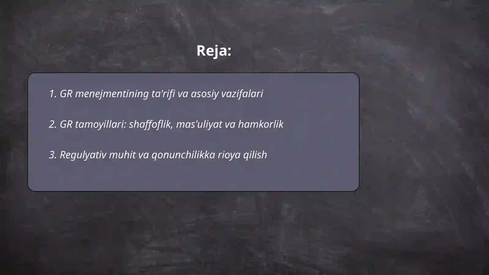 GR menejment tamoyillari va funksiyalari 2