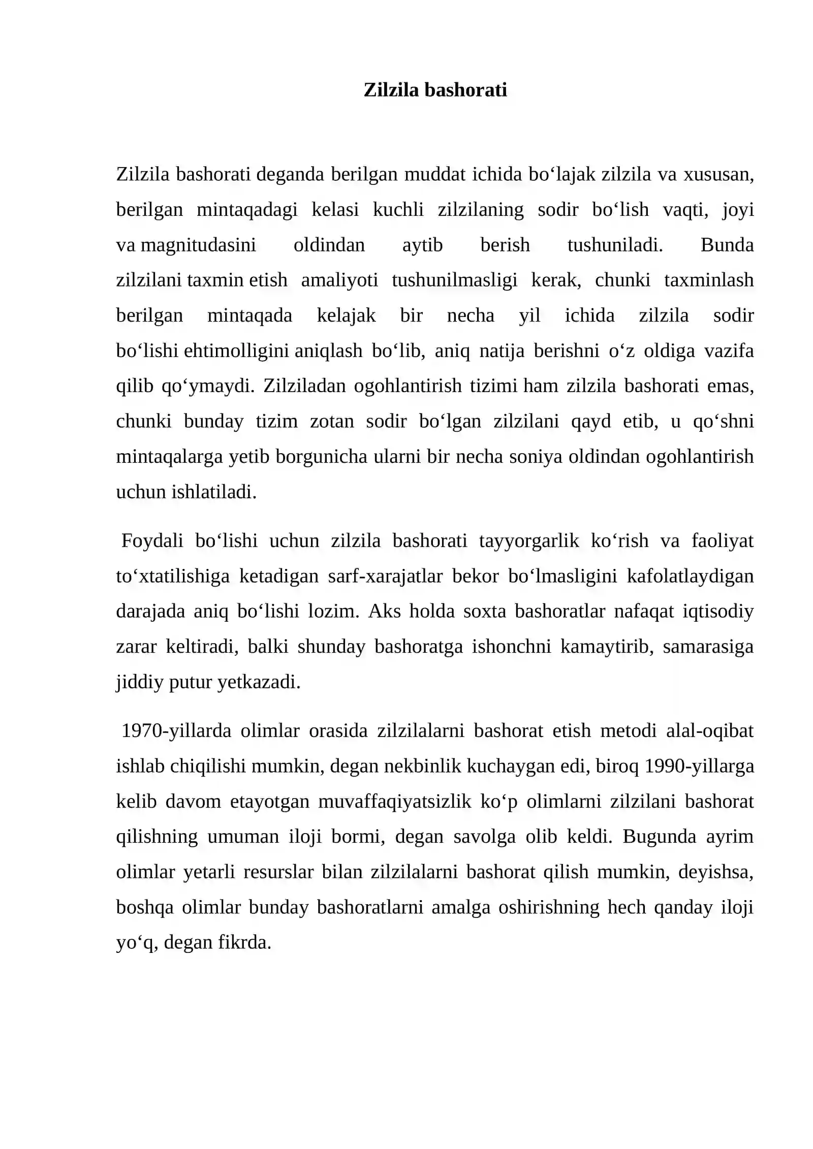 ZILZILABARDOSHLIGI NAZARIY ASOSLARI VA ULARNI QURILISH AMALIYOTIDA QO'LLASH 2
