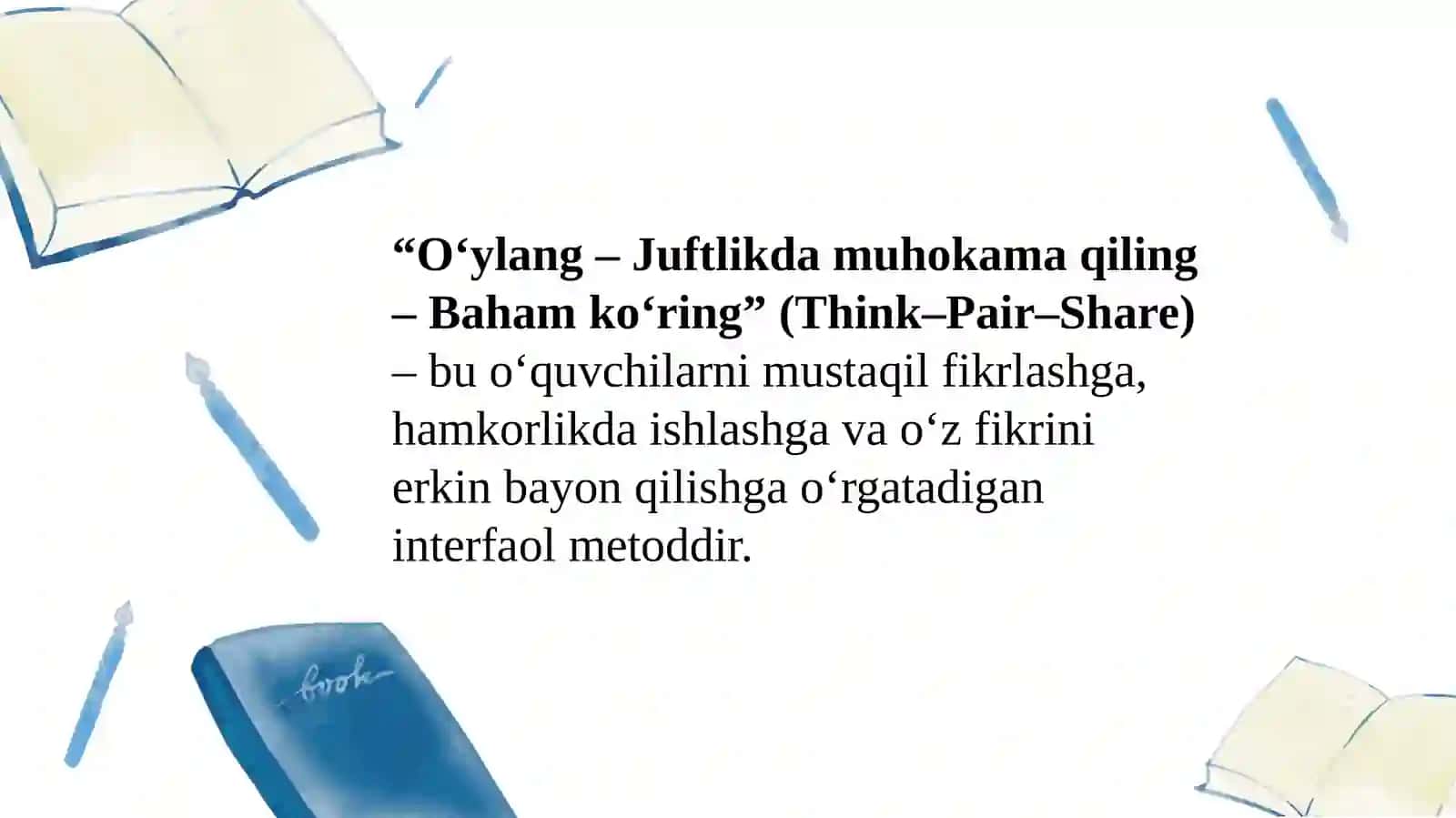 Ta'lim metodlari 2