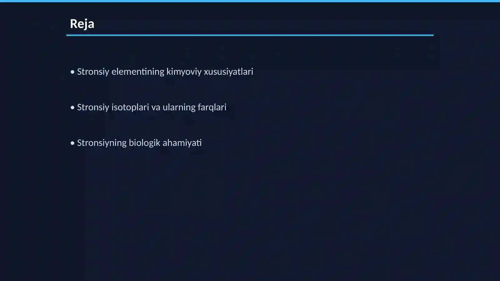 Stronsiy va uning xossasi 2