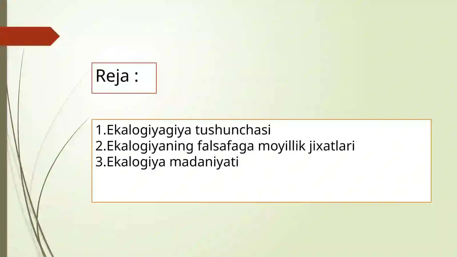 Shuxratning Falsafafanidantayorlagan taqdimoti 2