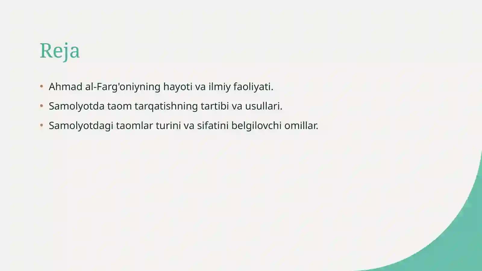 Ahmad al-Fargʻoniy(Samalyotdabordtda)taomtarqatish 2