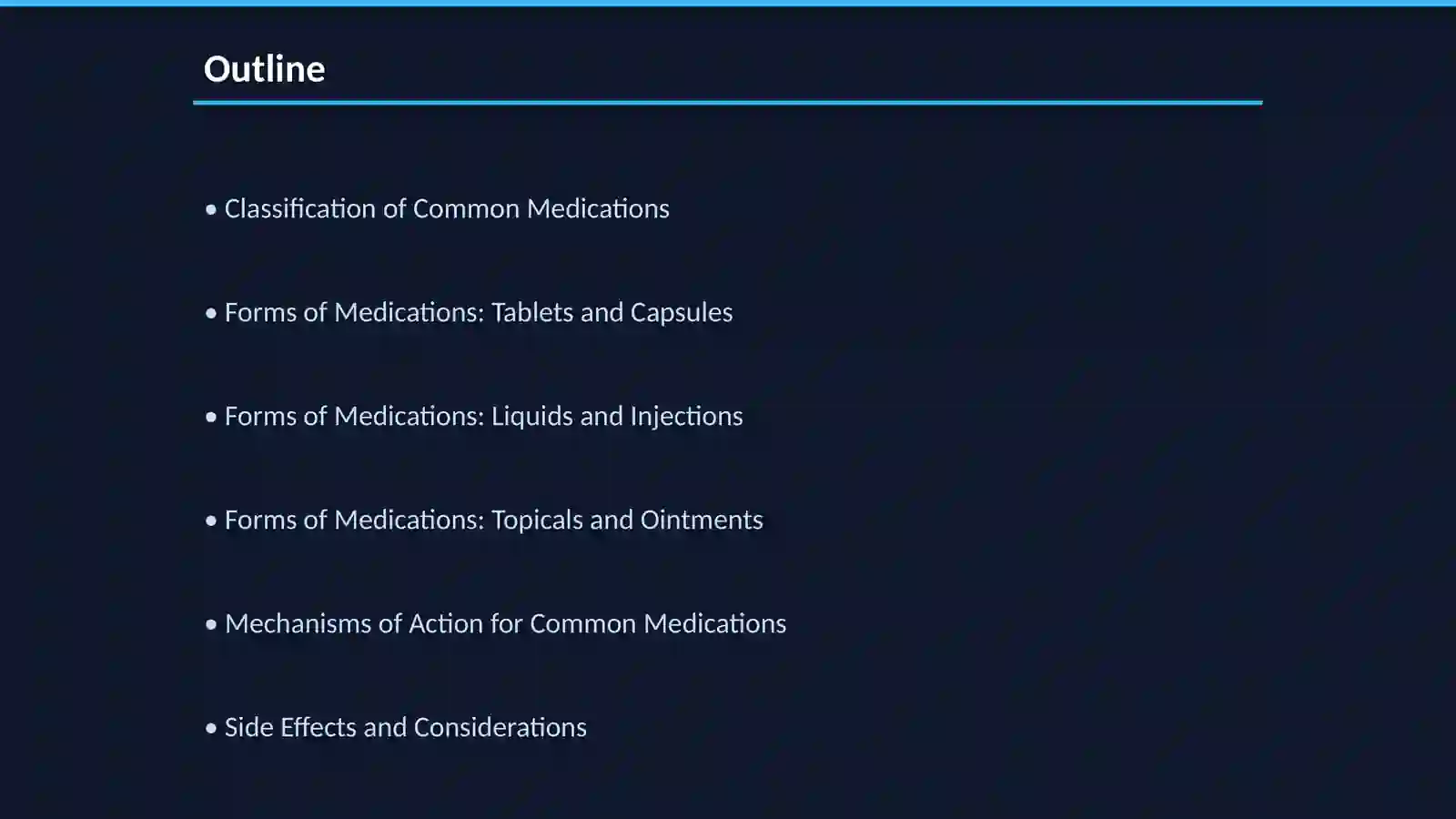 Common Medications and Their Forms 2