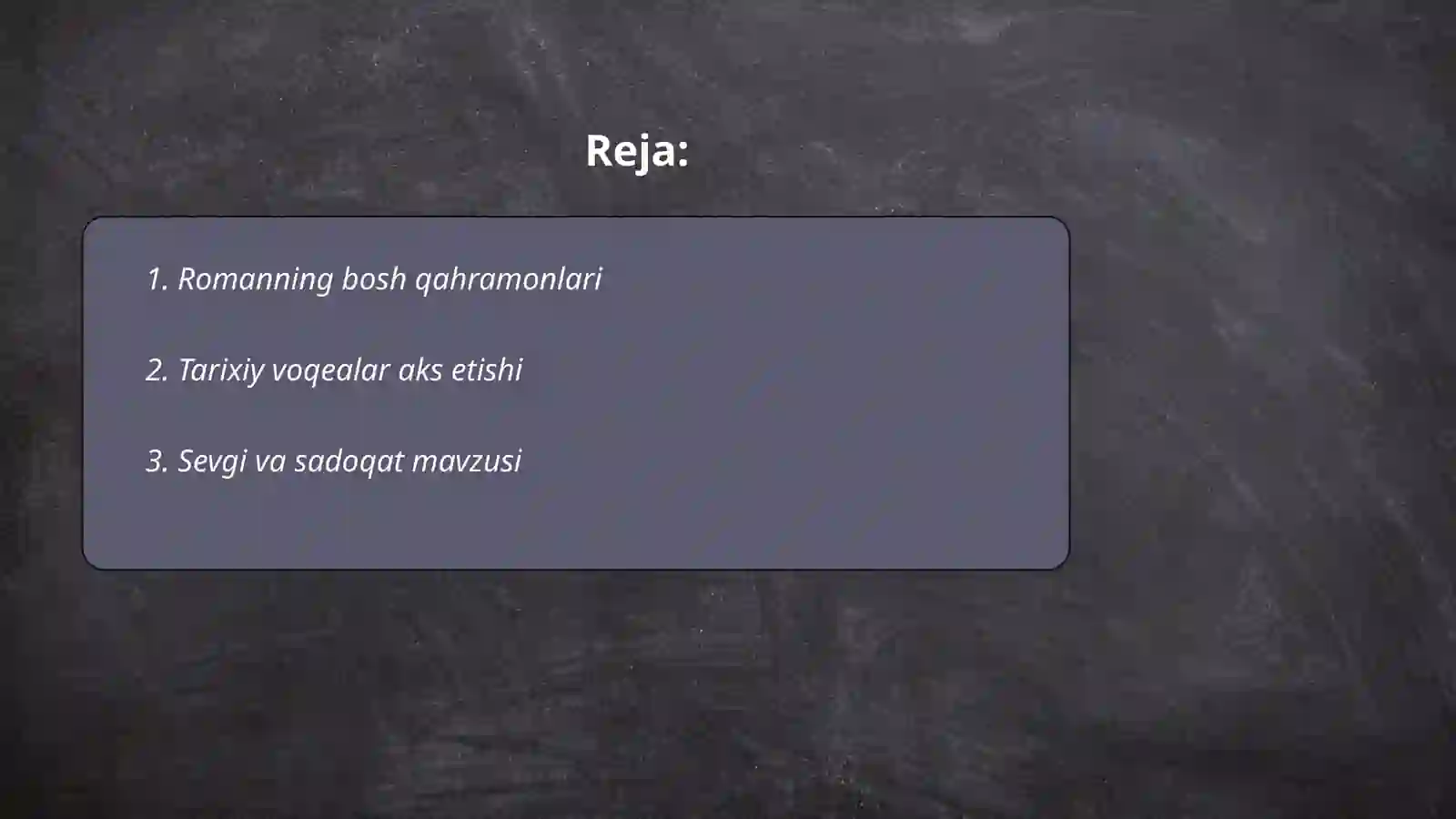 Pirimqul Qodirovning "Yulduzli tunlar" romani 2