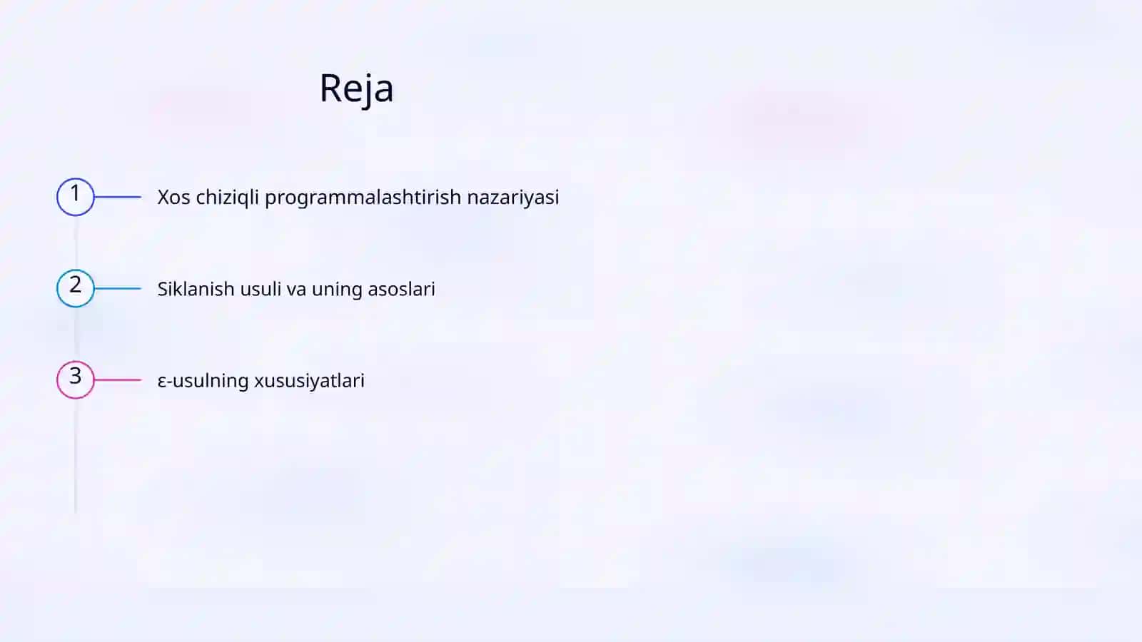 Xos chiziqli programmalashtirish 2
