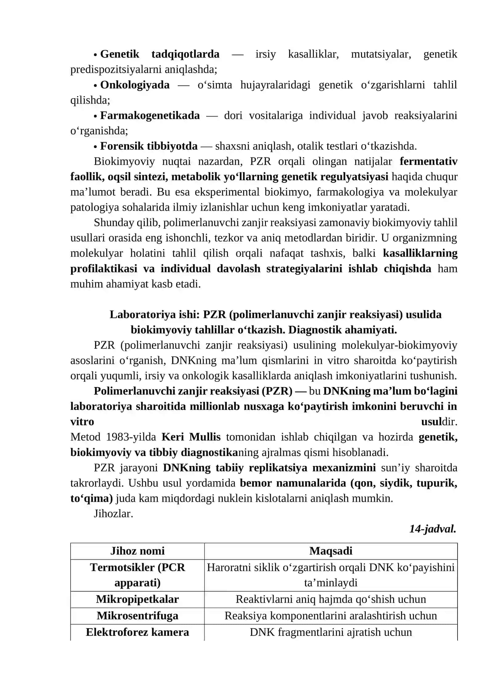 POLIMERLANUVCHI ZANJIR REAKSIYASI (PZR) 2