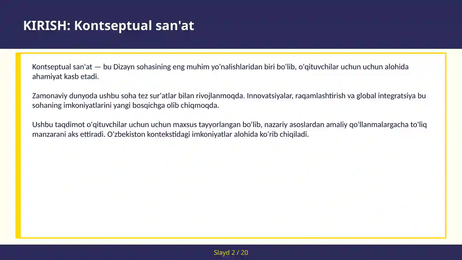 Kontseptual san'at 2