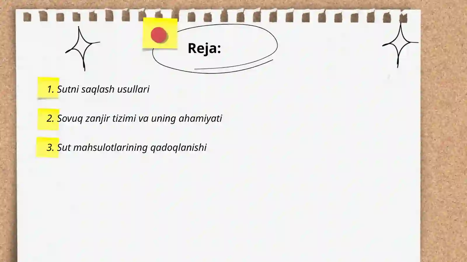 Sut va sut maxsulotlarini saqlash va qayta ishlashdan soʻng tahlil qilish 2