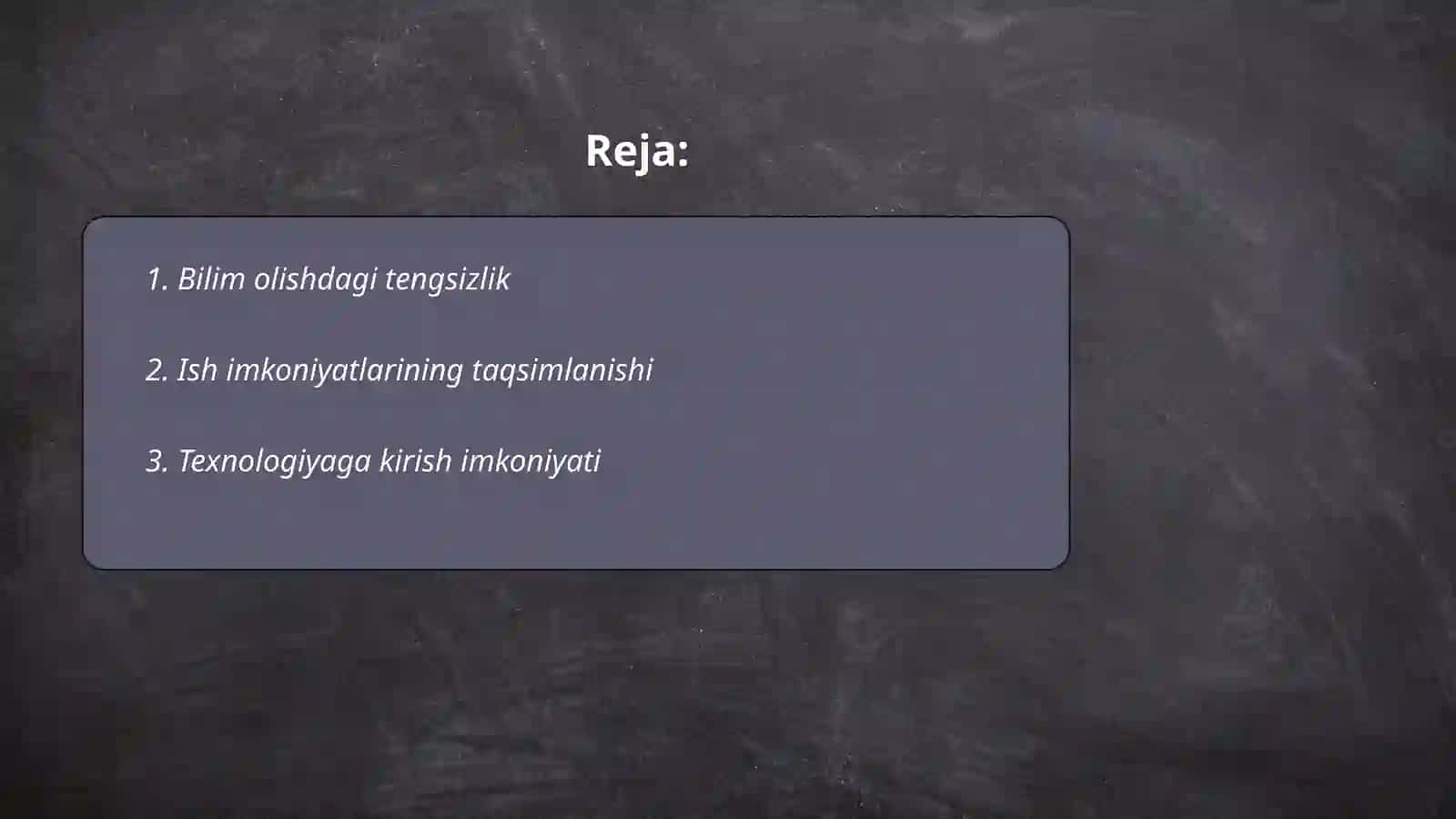 Ong taraqiyoti va ongsizlik 2