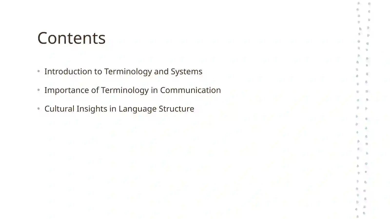 Terminology and terminological system 2
