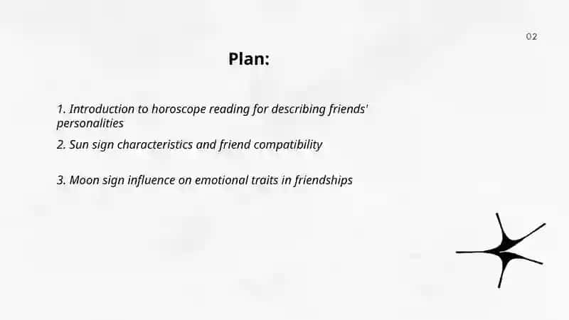 Reading horoscopes - munajjimlar bashorati yordamida dostlar xarakterini izohlovchi taqdimot tayyorlash va moslik darajasini taqdim qilish 2