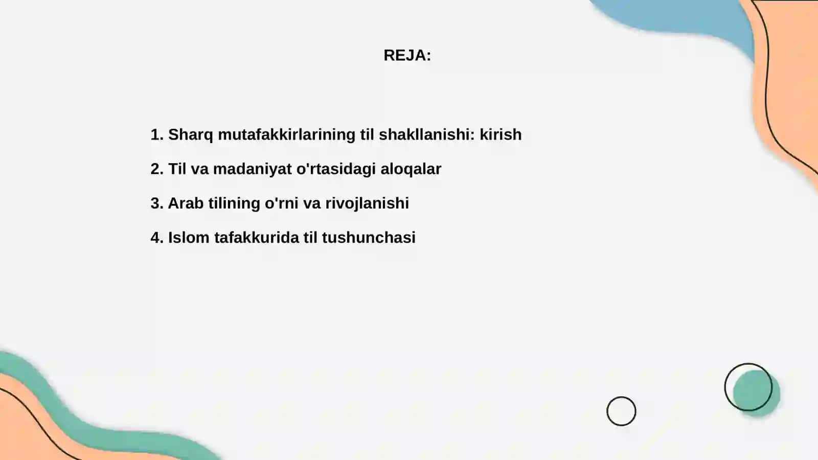 Sharq mutafakkirlarining til shakllanishiga oid qarashlari 2